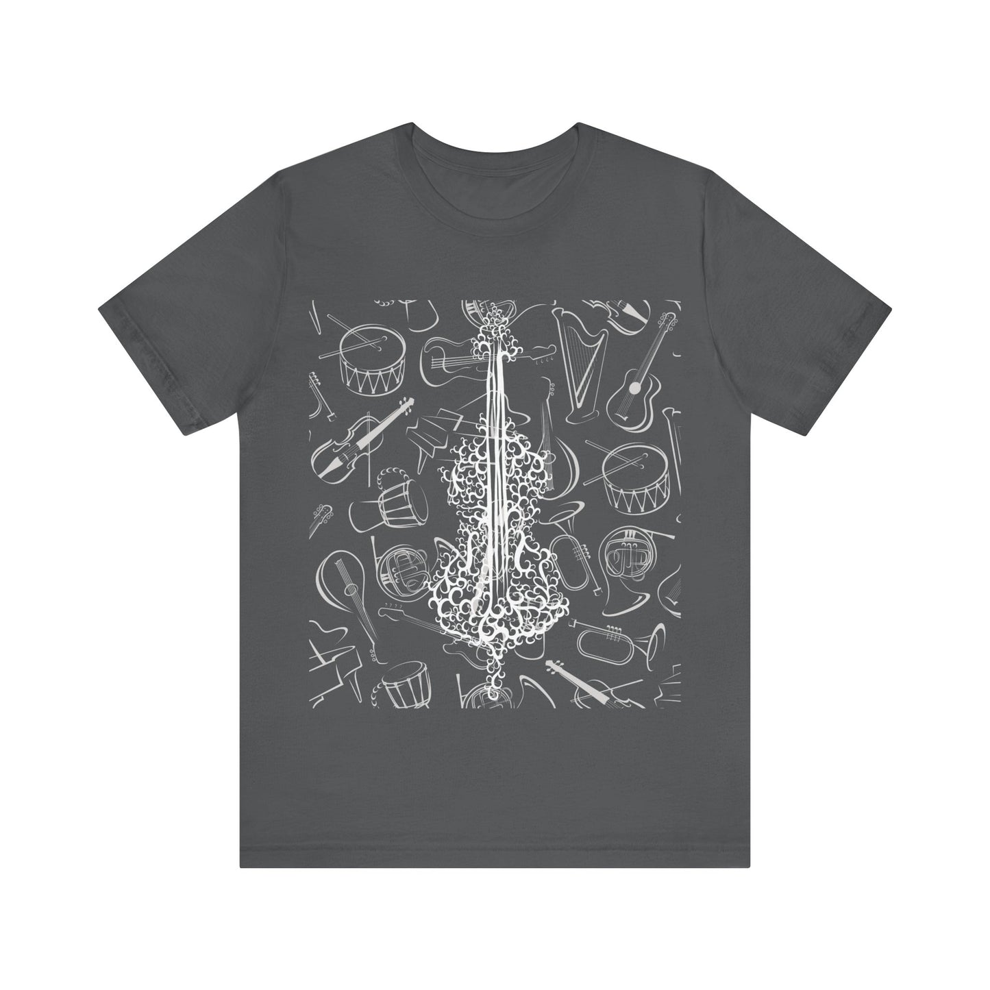 Violin T-Shirt | Creative Music T-Shirt for Music Lovers | Violinist T-Shirt