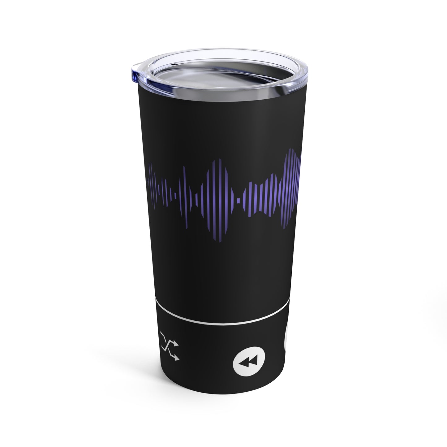 Music Player Tumbler 20oz | Music-Themed Tumbler | Perfect Gift for Music Lovers and Musicians