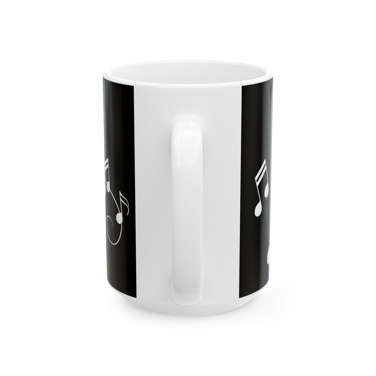 Music Lover Ceramic Mug | Black Background