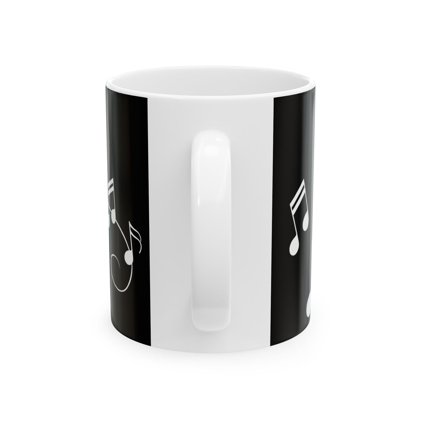 Music Lover Ceramic Mug | Black Background