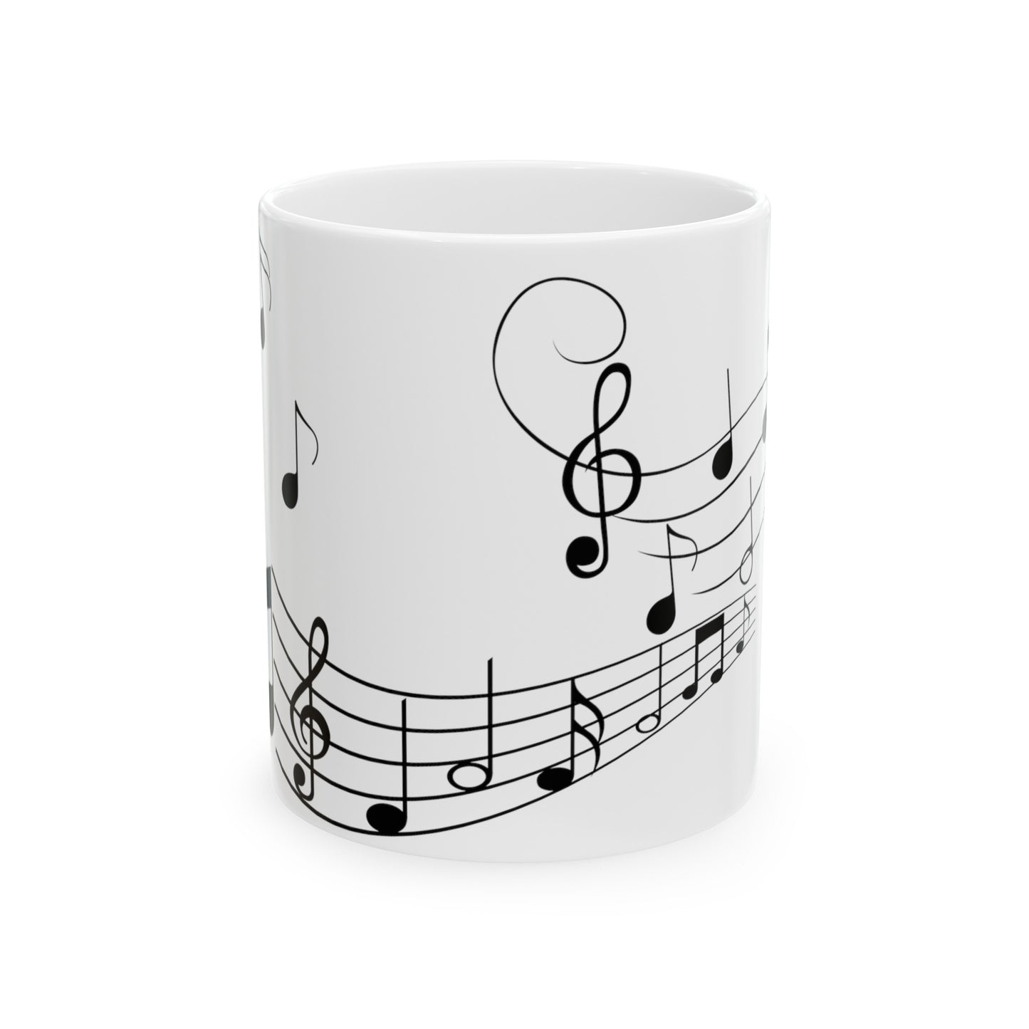 Music Lover Mug | Notes on a Coffee Cup