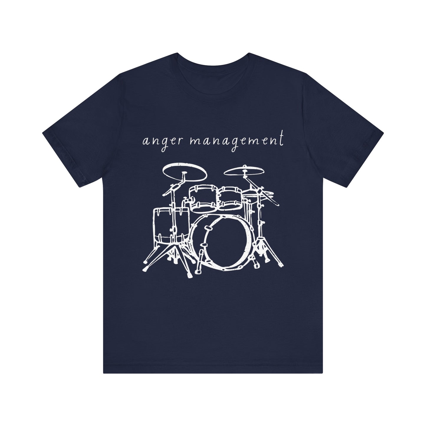 Anger Management | Creative T-Shirt for Music Lovers | Drummer T-Shirt