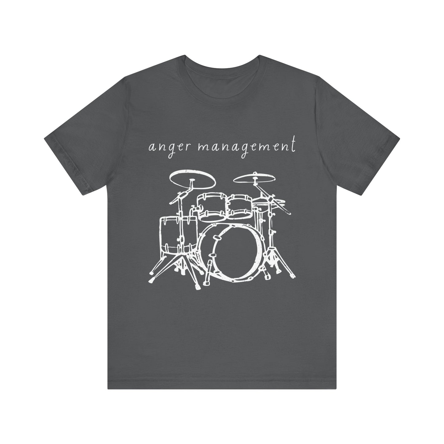 Anger Management | Creative T-Shirt for Music Lovers | Drummer T-Shirt