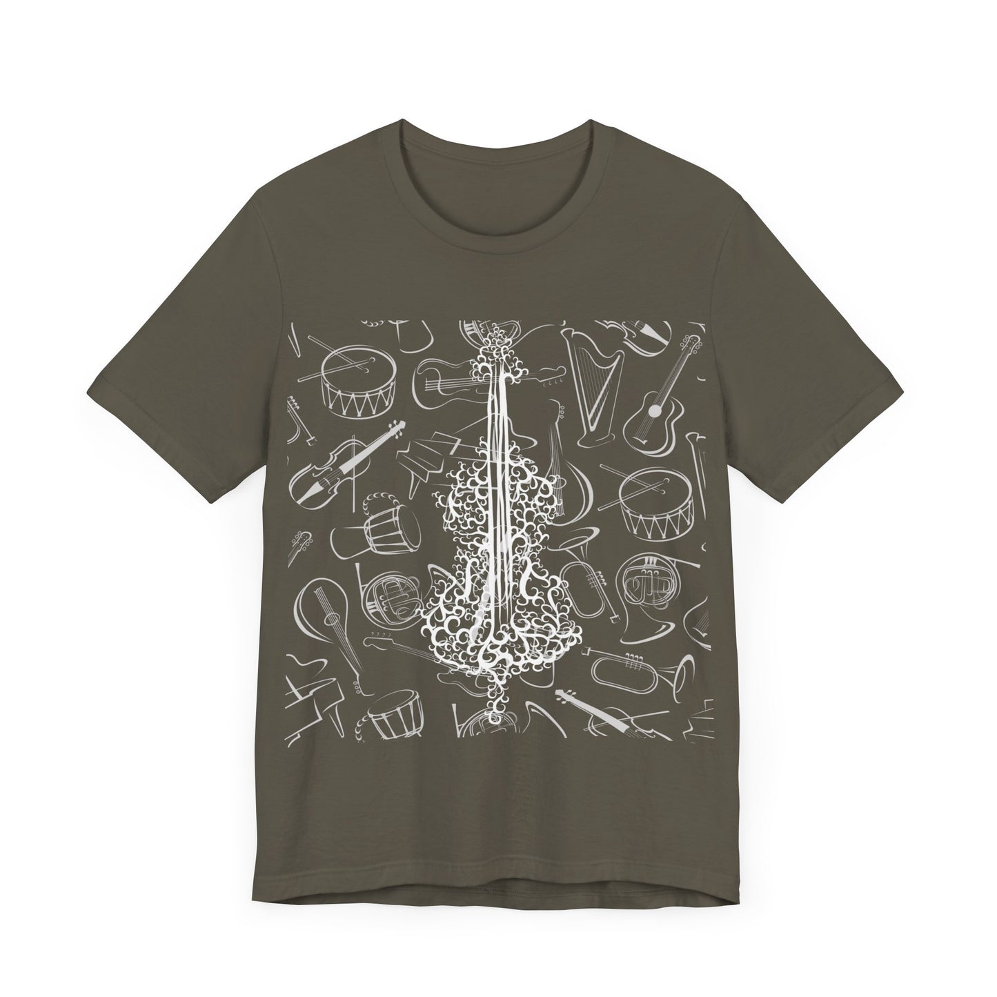 Violin T-Shirt | Creative Music T-Shirt for Music Lovers | Violinist T-Shirt