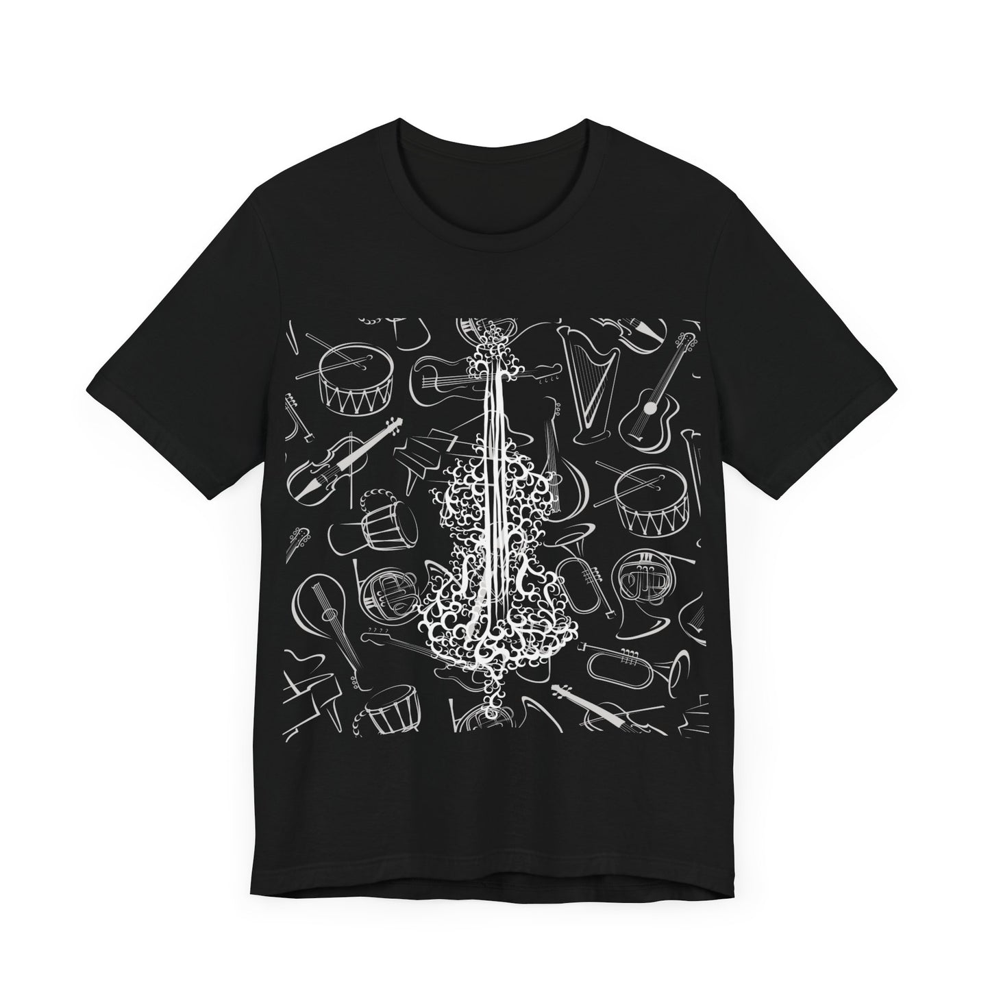 Violin T-Shirt | Creative Music T-Shirt for Music Lovers | Violinist T-Shirt