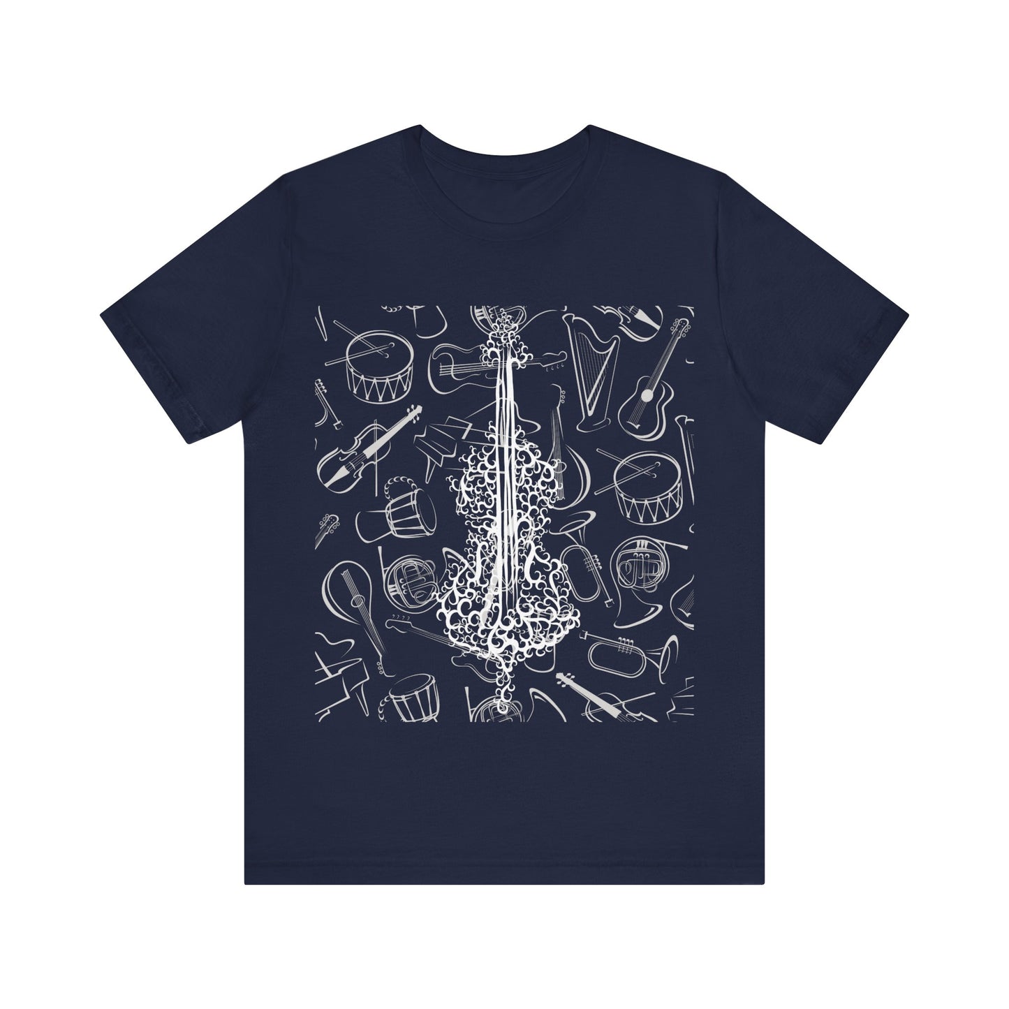 Violin T-Shirt | Creative Music T-Shirt for Music Lovers | Violinist T-Shirt