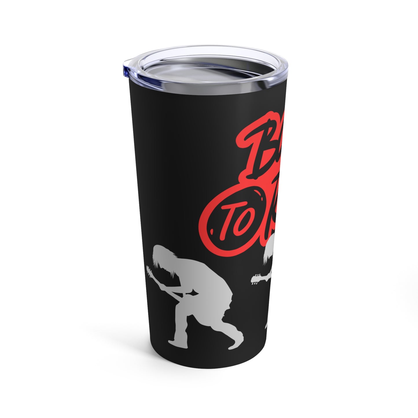 Born to Rock Tumbler 20 oz. | Music-Themed Tumbler | Perfect Gift for Music Lovers and Musicians