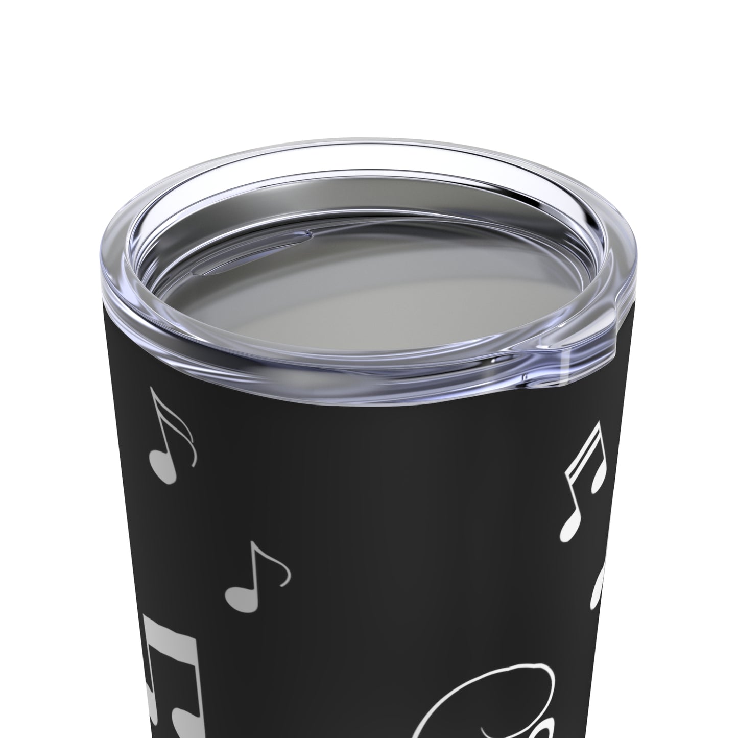 Musical Notes Tumbler 20oz | Music-Themed Tumbler | Perfect for Musicians and Music Lovers