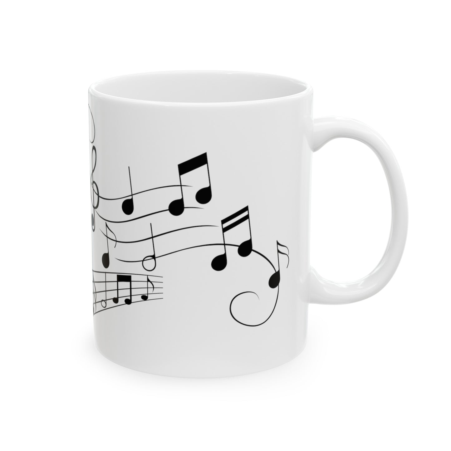 Music Lover Mug | Notes on a Coffee Cup