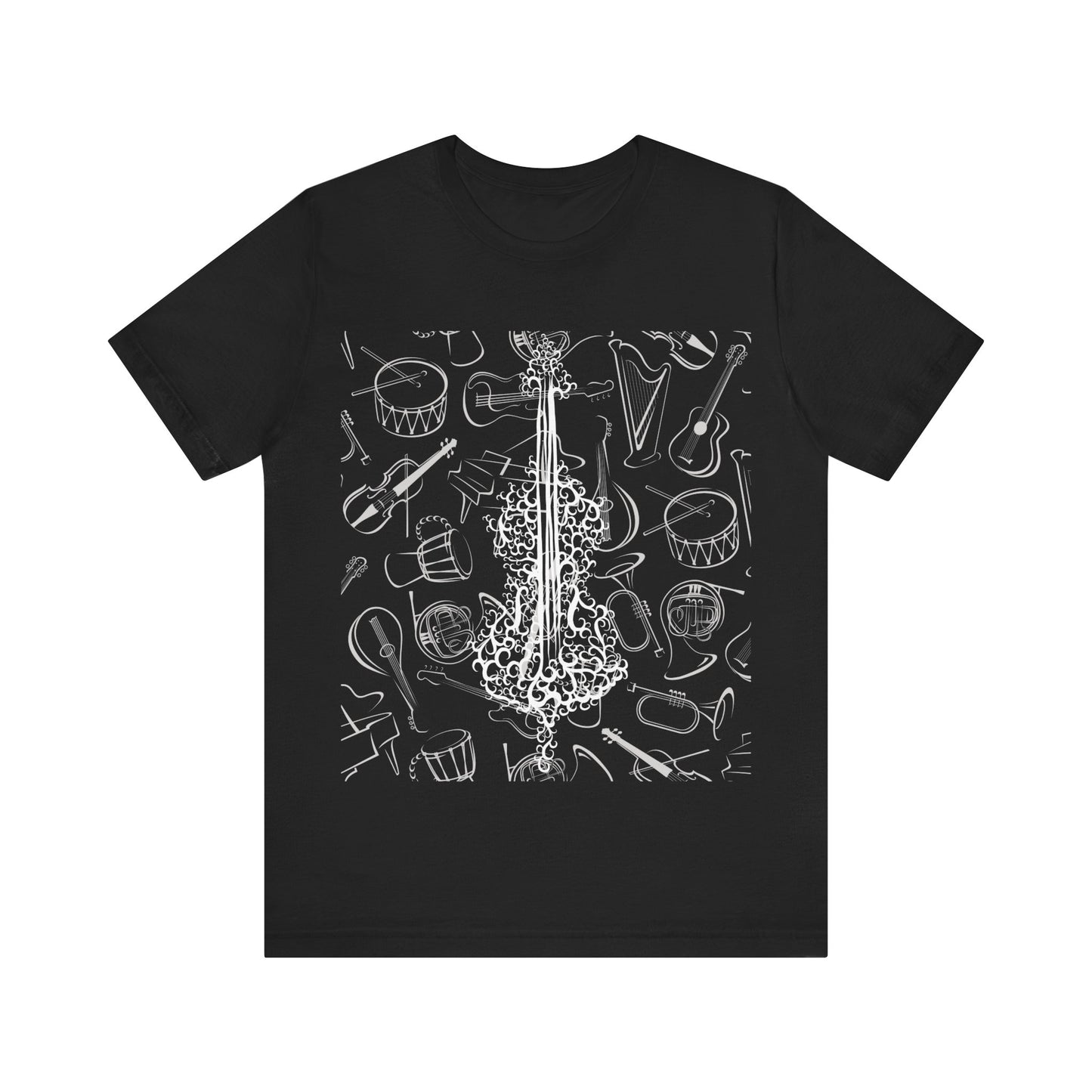 Violin T-Shirt | Creative Music T-Shirt for Music Lovers | Violinist T-Shirt