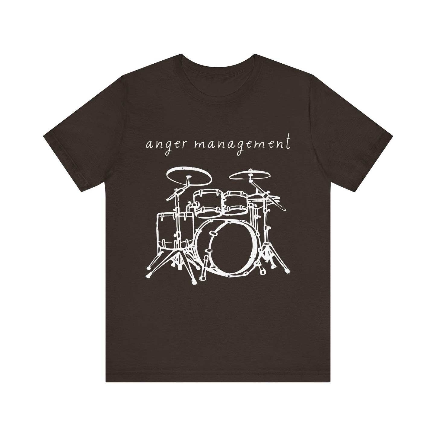 Anger Management | Creative T-Shirt for Music Lovers | Drummer T-Shirt