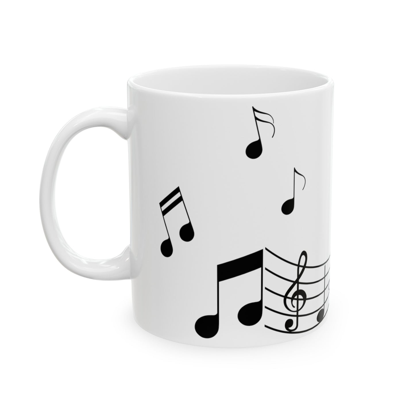 Music Lover Mug | Notes on a Coffee Cup