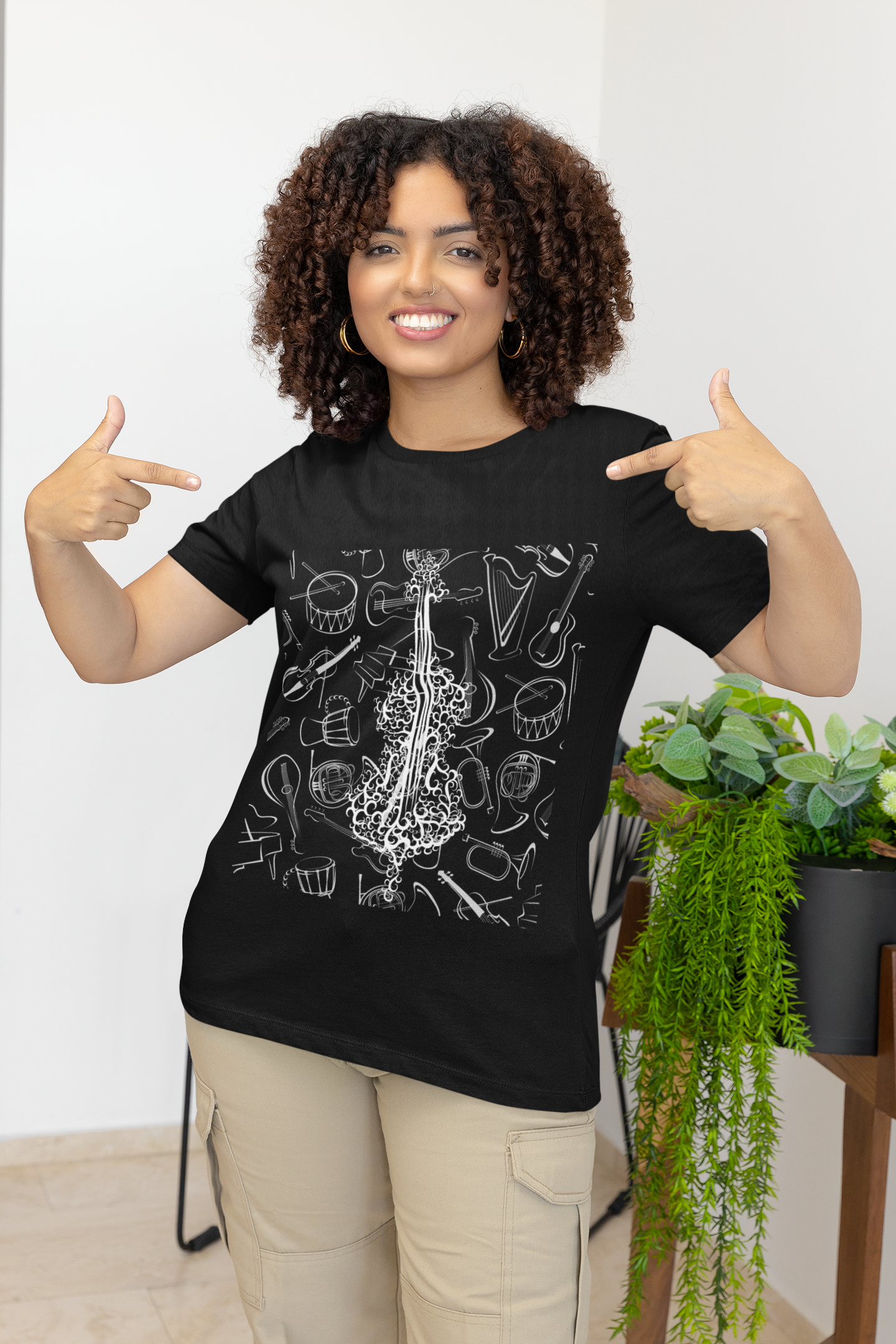 Violin T-Shirt | Creative Music T-Shirt for Music Lovers | Violinist T-Shirt